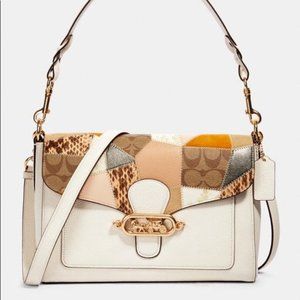 Coach Jade Messenger with Patchwork (NWT)